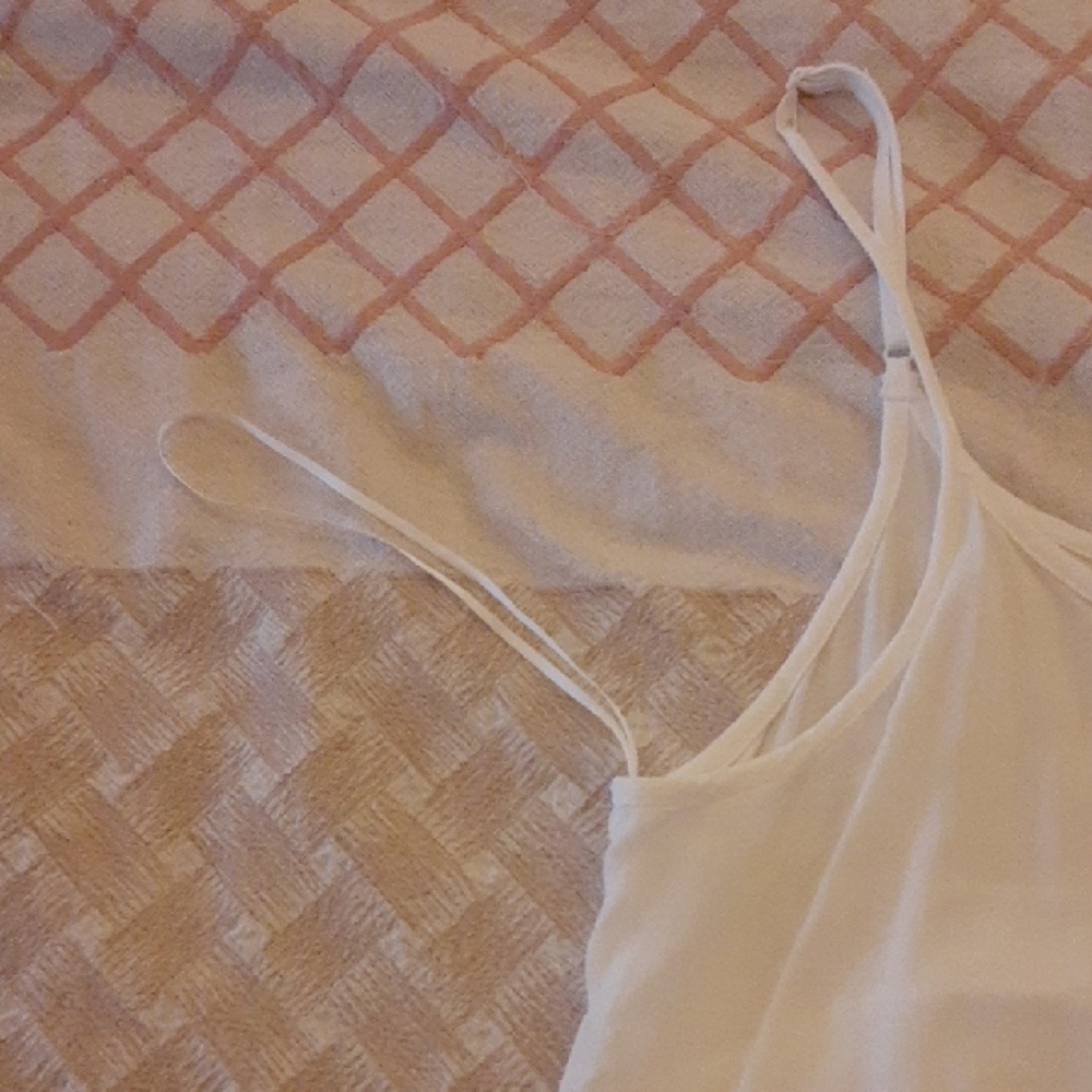 Have White Ruffle Tank Top - Picture 3 of 8